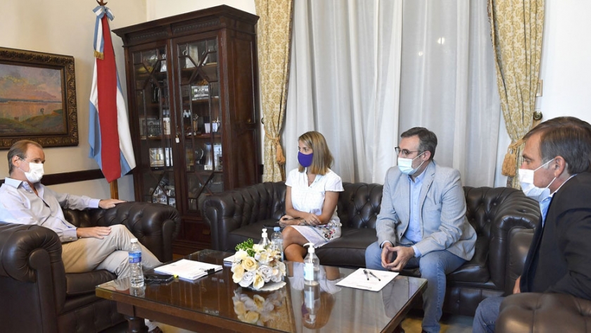 Bordet analizó junto a Larrarte iniciativas para los municipios