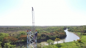 Avanza la construcción de torres para la detección de incendios en el delta del Paraná