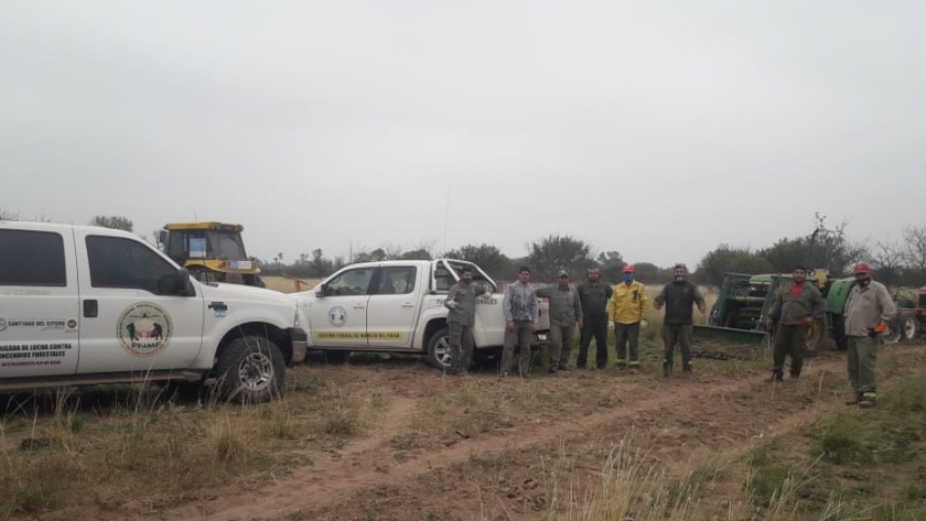 Se realizaron trabajos preventivos de incendio forestales