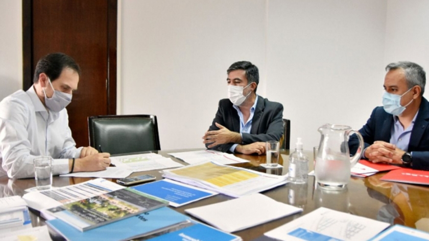 Firman convenio con Nación por obras para la Capital