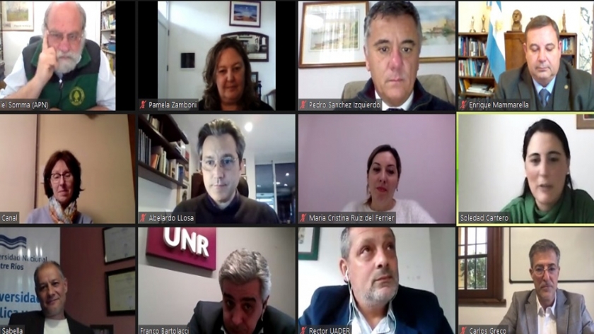 El Ministerio de Ambiente nacional avanzará junto a cinco universidades en acciones de prevención y planificación para el PIECAS-DP