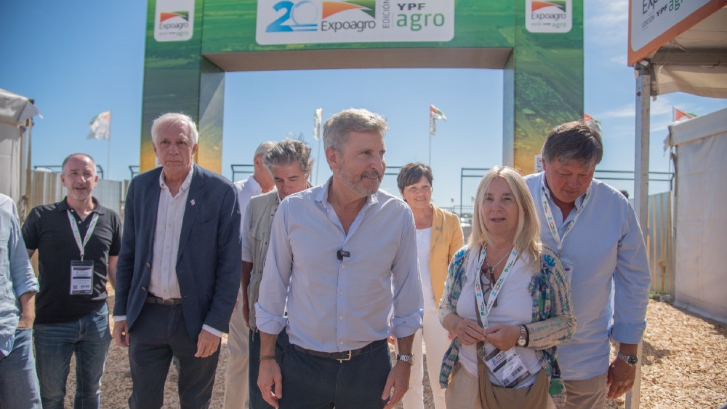 Frigerio destacó la fuerza del campo entrerriano en Expoagro
