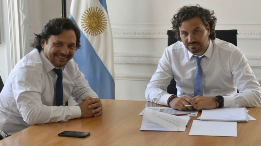Cafiero se reunió con el gobernador de Salta 