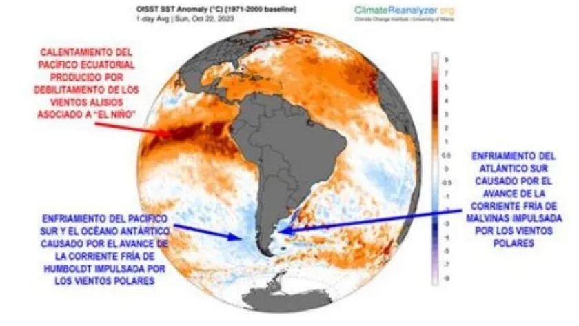 Cómo sigue el clima: un especialista le pone fecha al verdadero impacto de El Niño