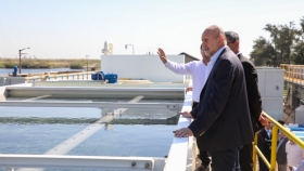 Perotti inauguró la ampliación de la Planta de Agua Potable de Tostado