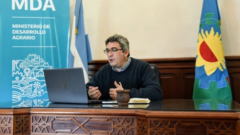 El titular de la cartera agraria bonaerense se reunió con la nueva dirigencia de CARBAP y le presentó los programas para el sector
