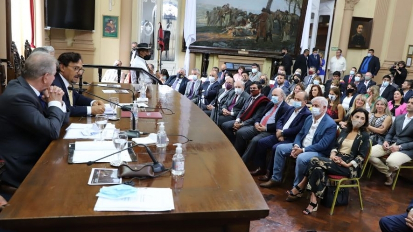 Mensaje del gobernador Gustavo Sáenz ante la 124° Asamblea Legislativa