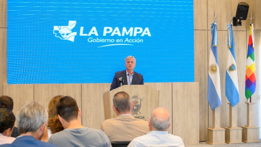 Ziliotto defendió el rol del Estado pampeano, confirmó una baja del gasto y advirtió por el impacto del ajuste nacional