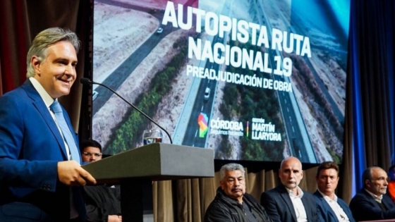 Fuerte reclamo de Córdoba a la Nación para que transfiera la Autopista de la Ruta 19