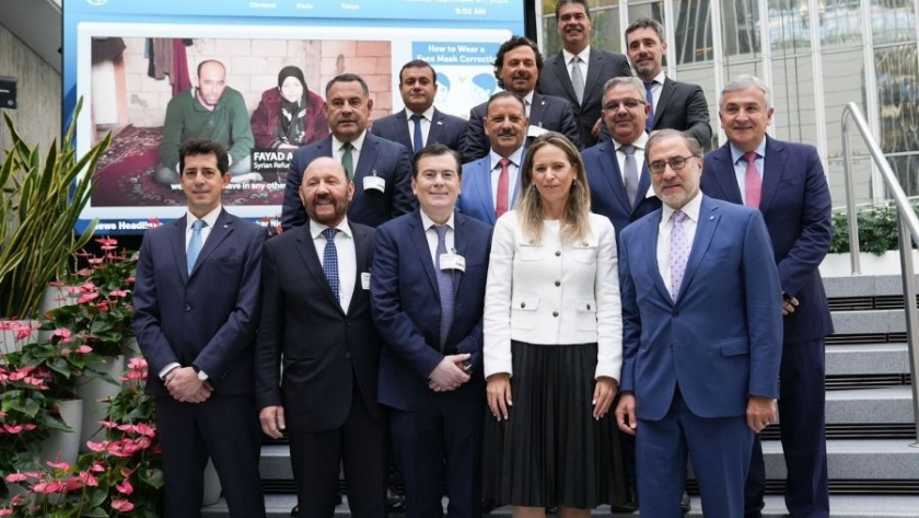 Sáenz con gobernadores del Norte Grande presentaron al Banco Mundial sectores estratégicos de inversión