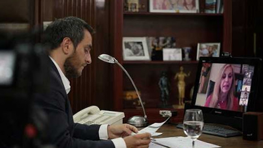 Cabandié expuso en la primera reunión del año de la Comisión de Ambiente del Senado