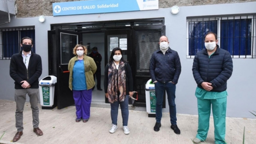 Simone recorrió obras en Lomas de Zamora junto al intendente Insaurralde