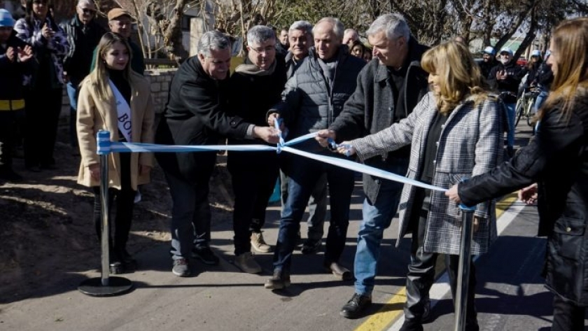 Inauguraron en San Martín una nueva ciclovía de 5 kilómetros
