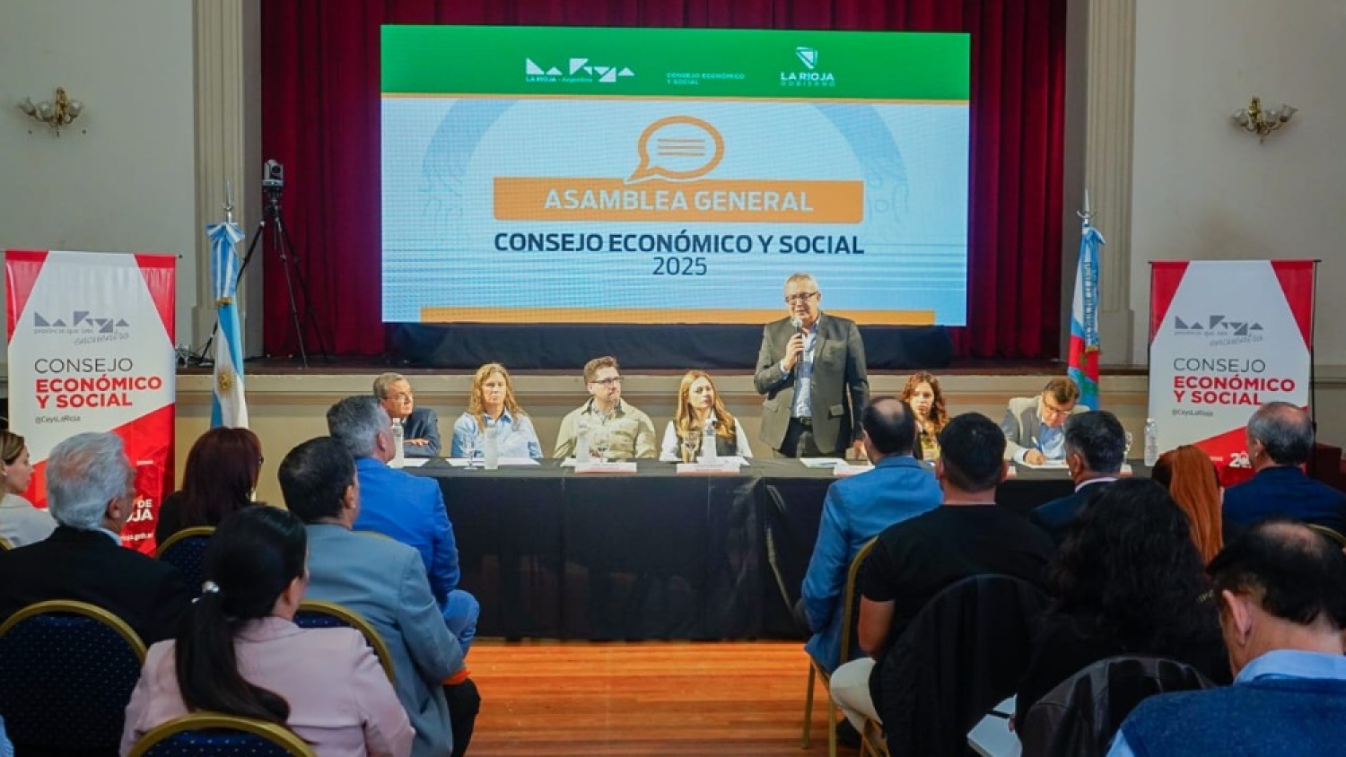 Instituciones riojanas delinean estrategias para un desarrollo sostenible en la primera Asamblea 2025 del Consejo Económico y Social