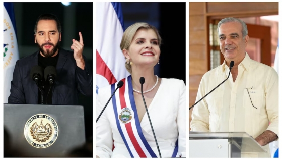 Centroamérica gana peso político en la región: tres mandatarios se ubican entre los cinco con mayor aprobación de América Latina