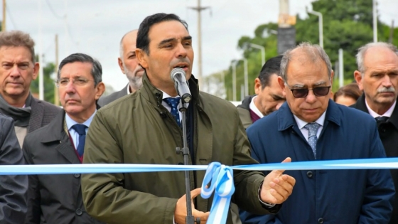 En Avenida Santa Catalina, Valdés inauguró obras de infraestructura para seguir transformando la Ciudad