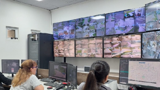 Sunchales refuerza su videovigilancia: 110 cámaras activas y un sistema ampliable a 160