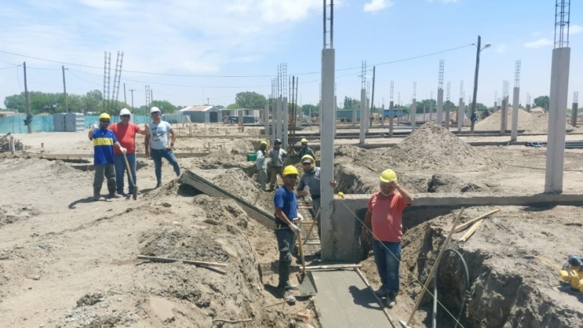 La infraestructura del Nuevo Hospital de Santa Isabel muestra su avance