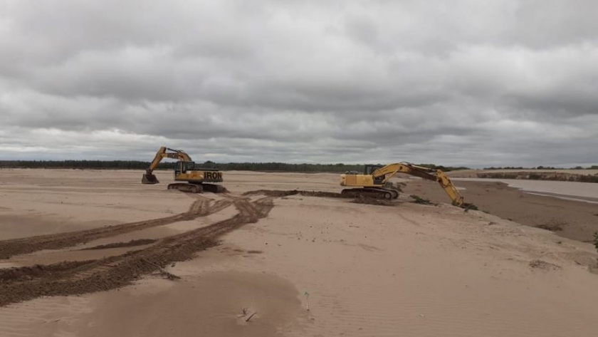 Comenzó una nueva etapa de obras en el río Pilcomayo