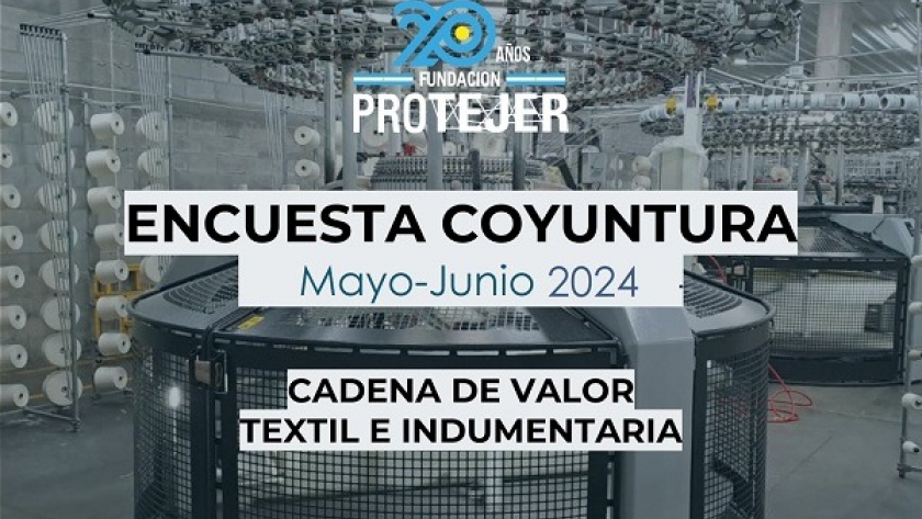 Encuesta de Coyuntura Mayo-Junio 2024 | Cadena agro industrial textil e indumentaria