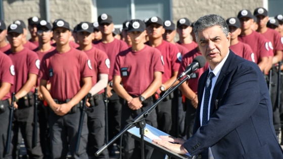 Jorge Macri le dio la bienvenida a los 2.852 cadetes de la Policía de la Ciudad