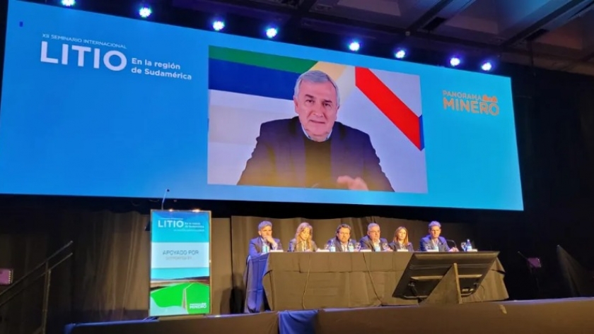 Morales mostró la proyección de desarrollo sustentable del litio