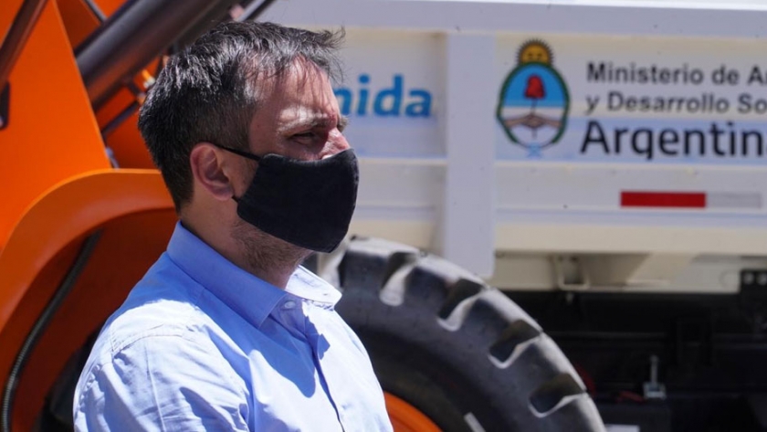 El Ministerio de Ambiente de la Nación otorgó equipamiento en Luján para la gestión de los residuos