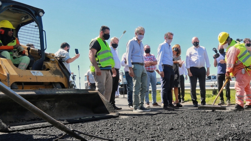 En Villa Constitución, Perotti y Katopodis anunciaron importantes obras viales