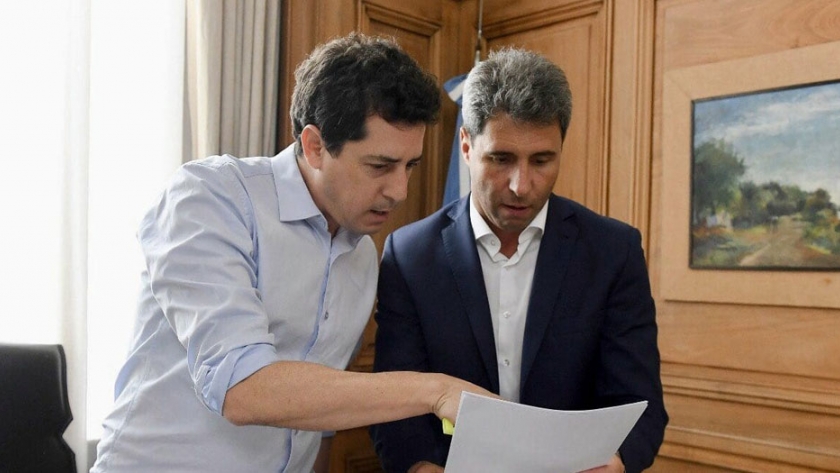 El gobernador Sergio Uñac se reunió con Eduardo "Wado" de Pedro