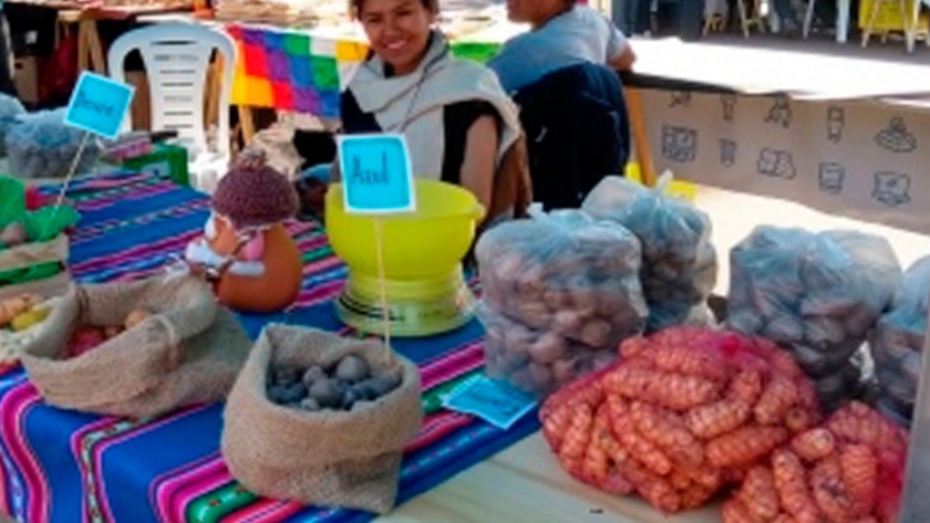 Cientos de personas disfrutaron de productos andinos de seis provincias en una Feria en El Rosedal