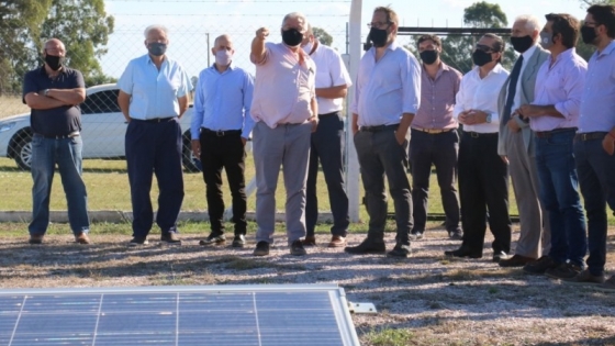 Coronel Suárez: El Subsecretario de Energía recorrió el Parque Solar y anunció obras