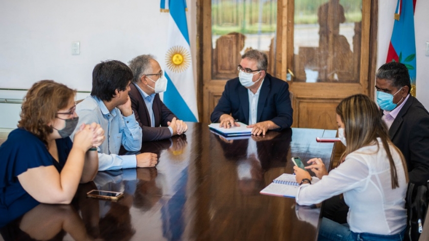 Raúl se reunió con Murúa y el intendente de Belén por nuevas obras con fondos mineros