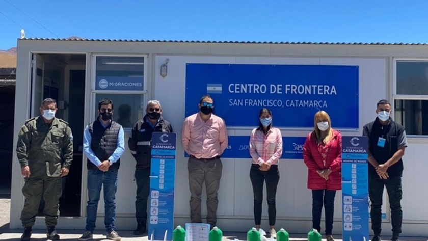 Apertura del Paso San Francisco para el transporte internacional de cargas