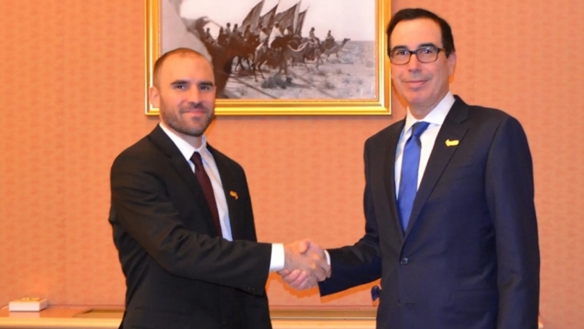 Martín Guzmán se reunió con el secretario del Tesoro de los Estados Unidos