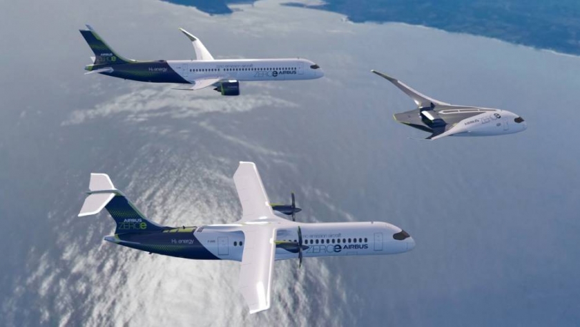 Aviones: Airbus pondrá en servicio un avión ecológico para 2035