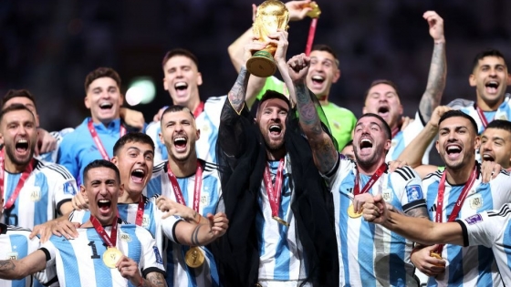 Rojas celebra a la Selección: jornada albiceleste para revivir el Mundial Qatar 2022 en junio
