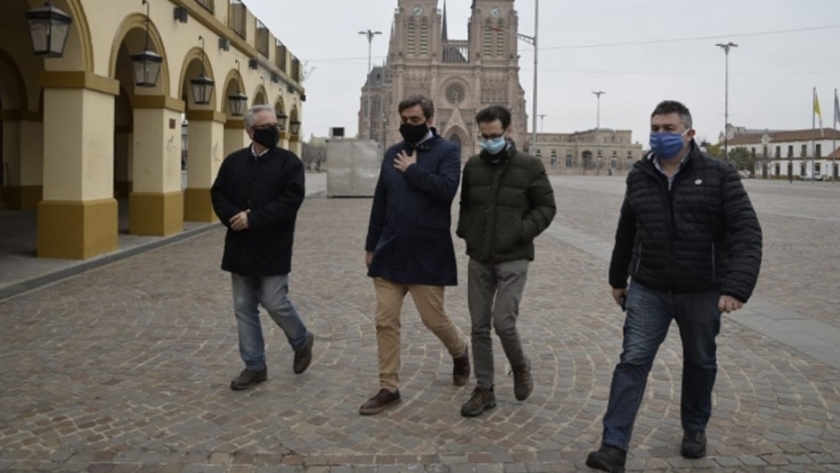 Simone y Boto avanzan en un plan integral de obras públicas