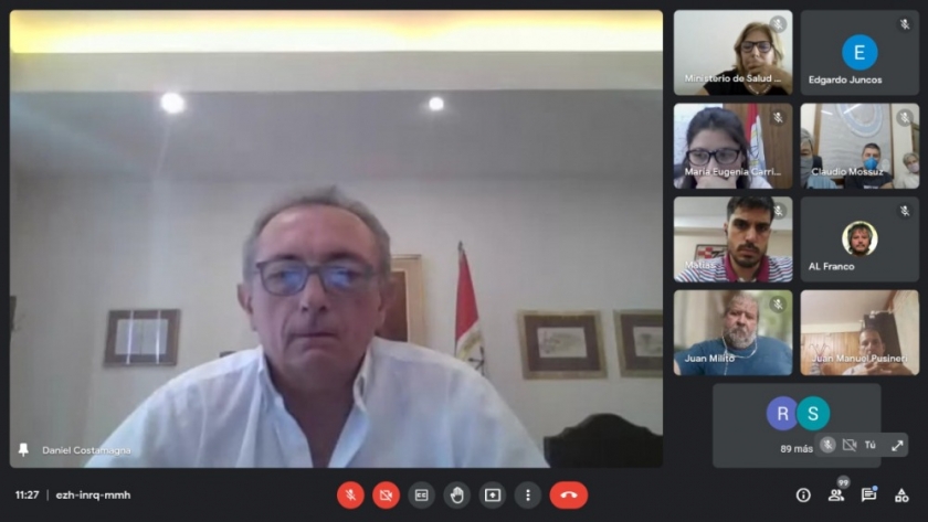 Producción, Salud y Trabajo mantuvieron un encuentro con representantes empresariales y laborales de toda la provincia