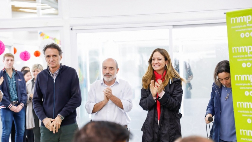 En Marcos Paz, Tolosa Paz, Katopodis y el intendente Curutchet inauguraron un nuevo Centro de Desarrollo Infantil