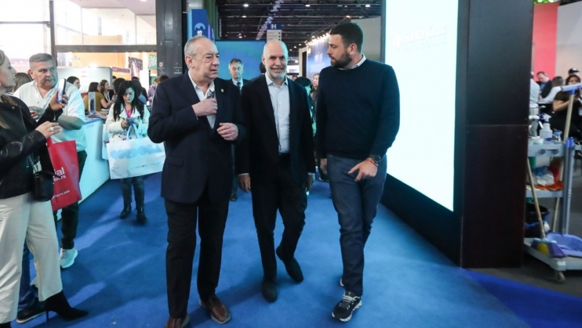 Rodríguez Larreta recorrió la Feria Internacional de Turismo