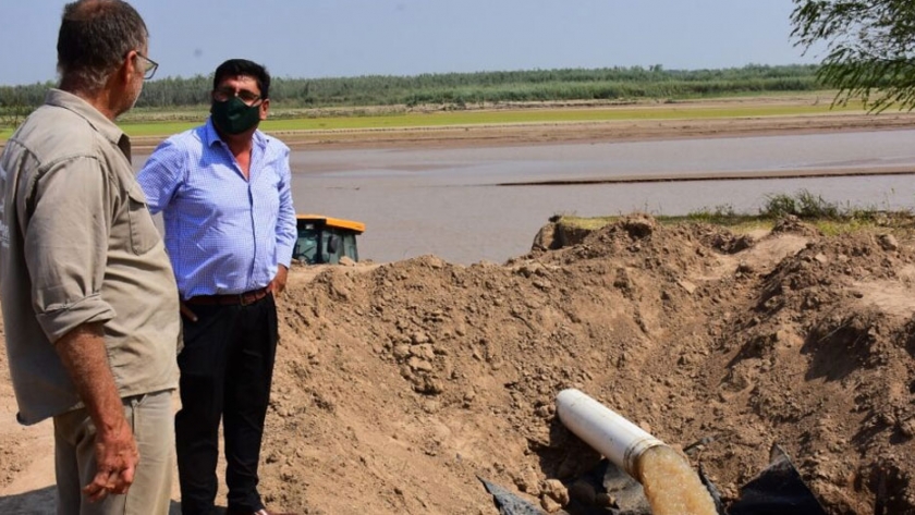 Importante obra provincial solucionó la falta de agua en Subteniente Perín