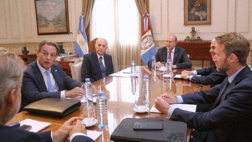Perotti se reunió con el procurador General de la Nación, Eduardo Casal, en la ciudad de Rosario