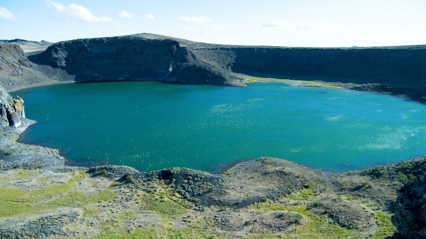 Continúan los avances en la obra de la Reserva Geológica Laguna Azul