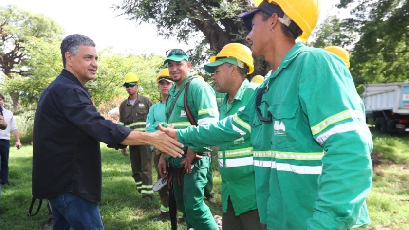 Jorge Macri supervisó en el Parque 3 de Febrero el operativo de la Ciudad tras el temporal