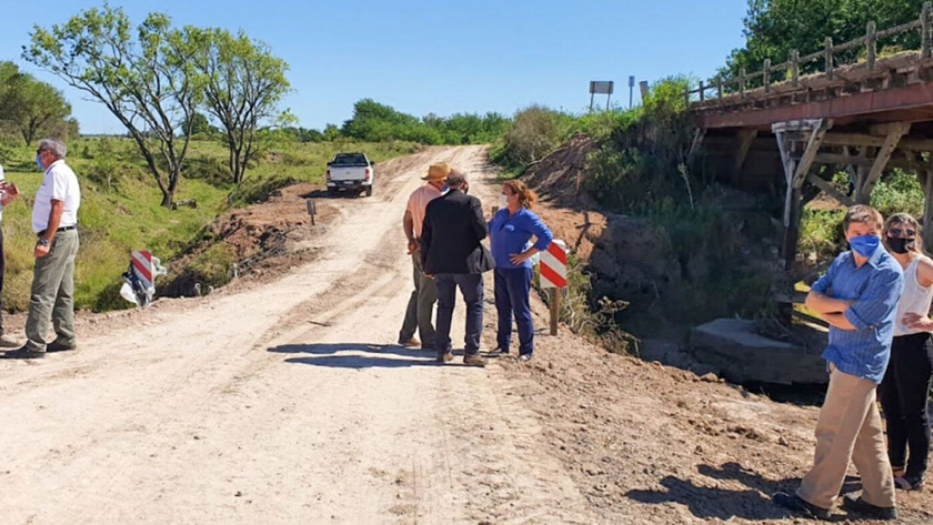 Planifican obras viales para mejorar la conexión productiva en el departamento Gualeguay