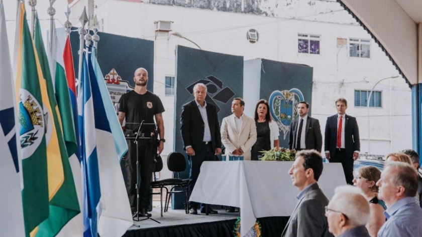 Autoridades argentinas y brasileras participaron en la habilitación de la Aduana de Santo Antônio Do Sudoeste