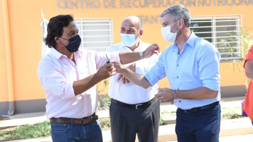 Zabaleta: “Inaugurar obras es hablar con hechos concretos”