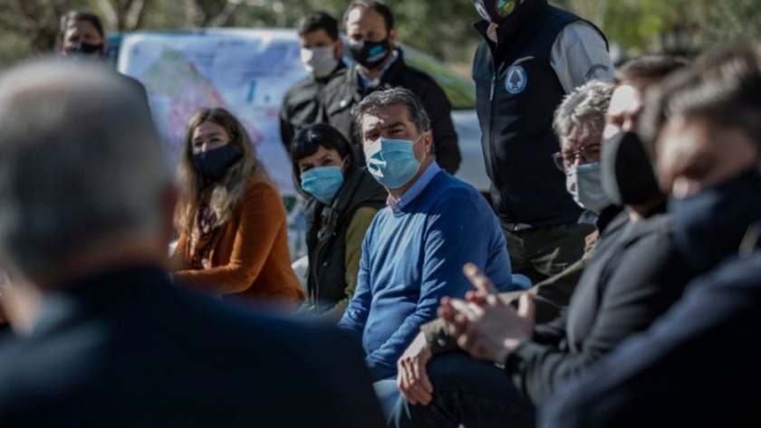 El gobernador lanzó el plan provincial contra la sequía e incendios forestales desde el Parque Nacional Chaco