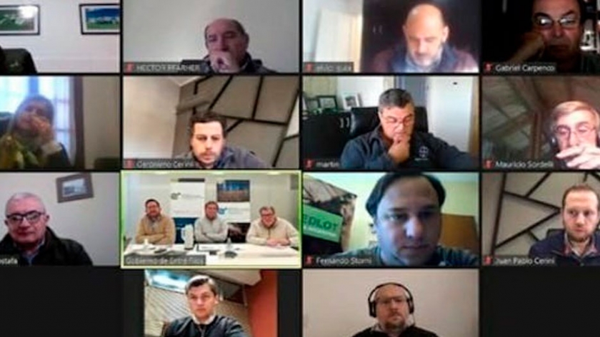 La Bolsa de Cereales fue parte de la reunión de la Mesa Provincial Maíz Entrerriano