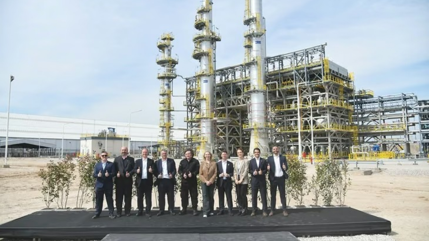 Milei recorrió Mega y puso el foco en dos grandes inversiones